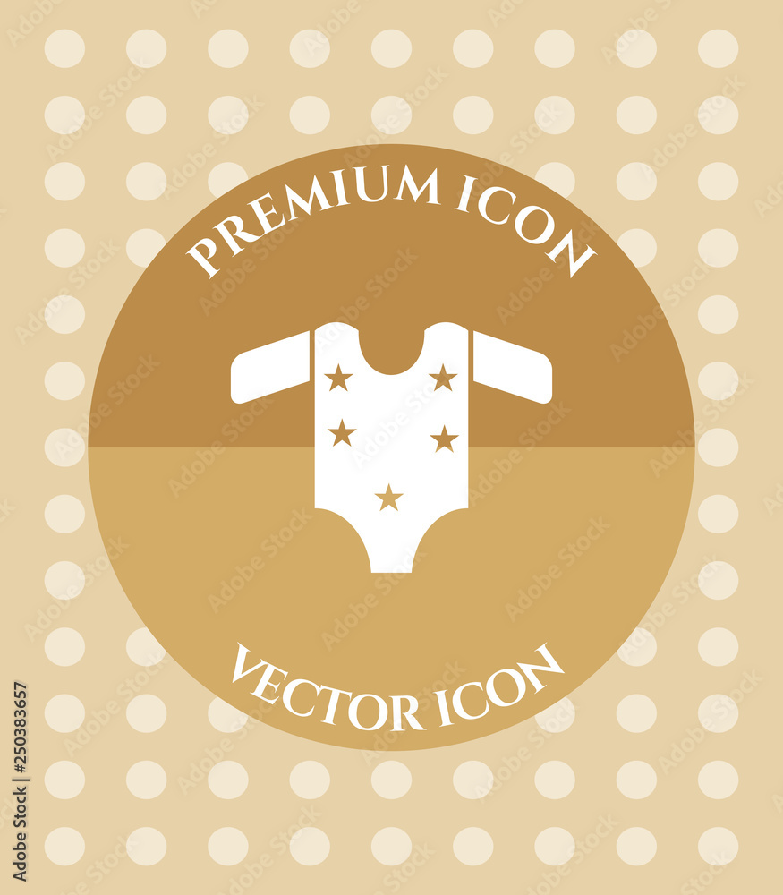Baby Cloth Icon for Web, Applications, Software & Graphic Designs. Baby Cloth Icon for Web, Applications, Software & Graphic Designs.