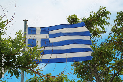 Flag of Greece photo