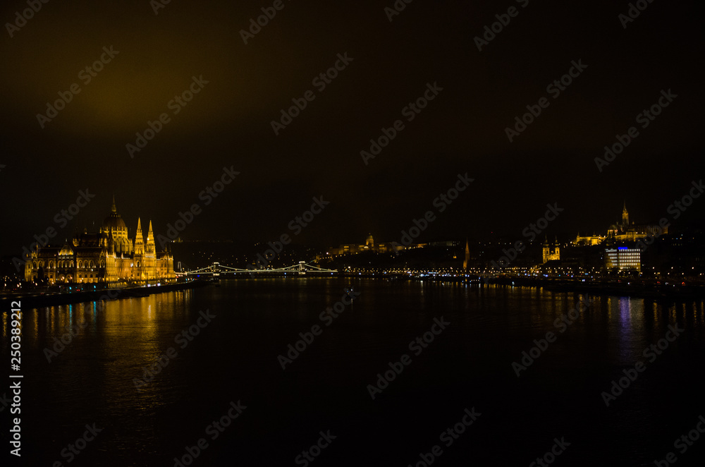 Obraz premium Panorama - Budapest