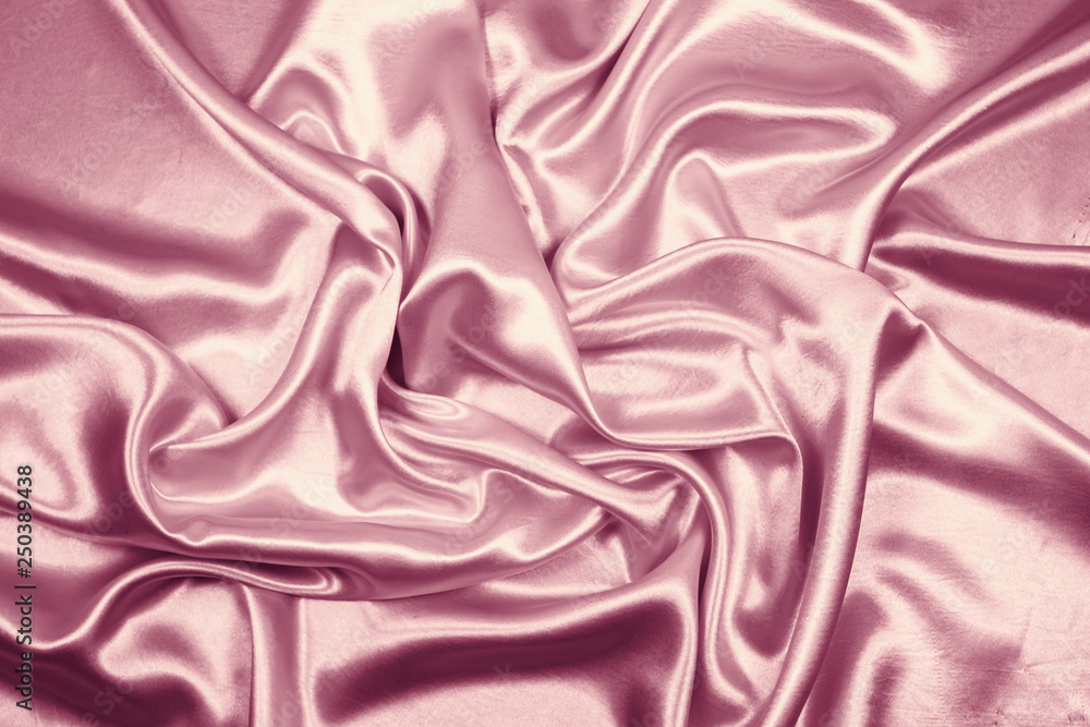 Pink luxury satin fabric texture for backgroundd Stock Photo | Adobe Stock