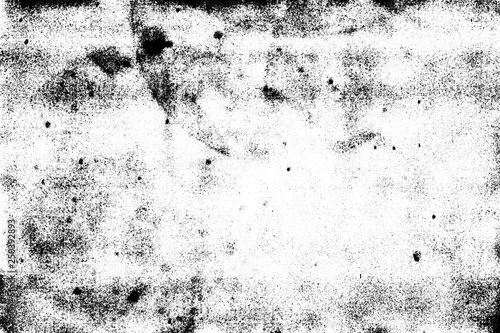 black spots splashing on white background