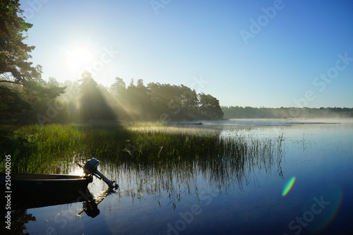 lake asnen, sweden photo