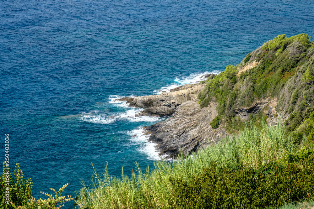 Sestri levante, particolare costa