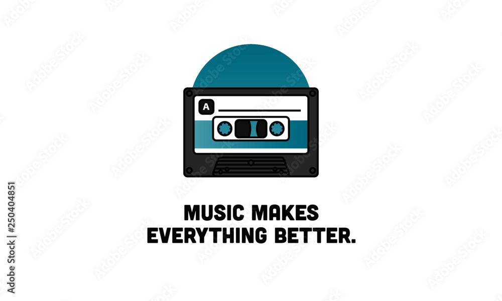 Music makes everything better Quote Poster Design Music makes everything better Quote Poster Design