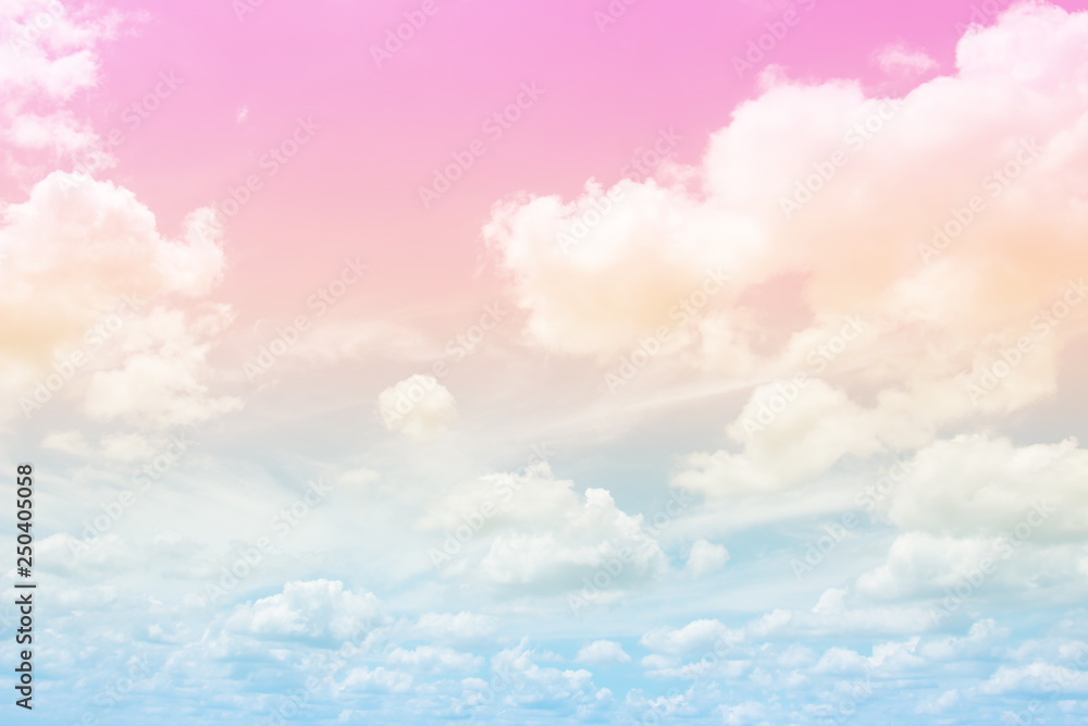 Cloud and sky with a pastel colored. Nature abstract background Cloud and sky with a pastel colored. Nature abstract background