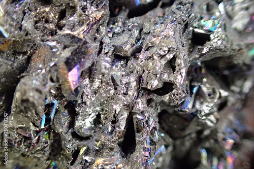 synthetic corundum as nice meteorite background