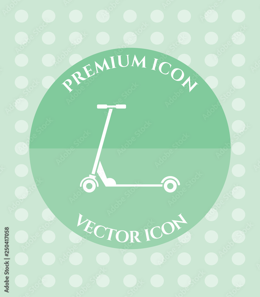Toy Scooter Icon for Web, Applications, Software & Graphic Designs. Toy Scooter Icon for Web, Applications, Software & Graphic Designs.