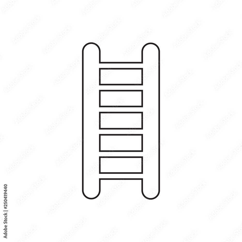 stairs icon. Element of fire guardfor mobile concept and web apps icon. Outline, thin line icon for website design and development, app development stairs icon. Element of fire guardfor mobile concept and web apps icon. Outline, thin line icon for website design and development, app development