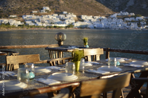 restaurant on the beach sifnos