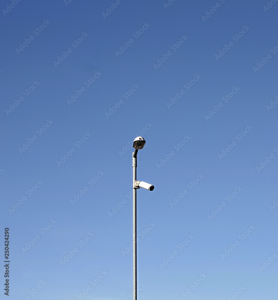 surveillance camera looking out for criminal activity with cctv surveillance camera looking out for criminal activity with cctv