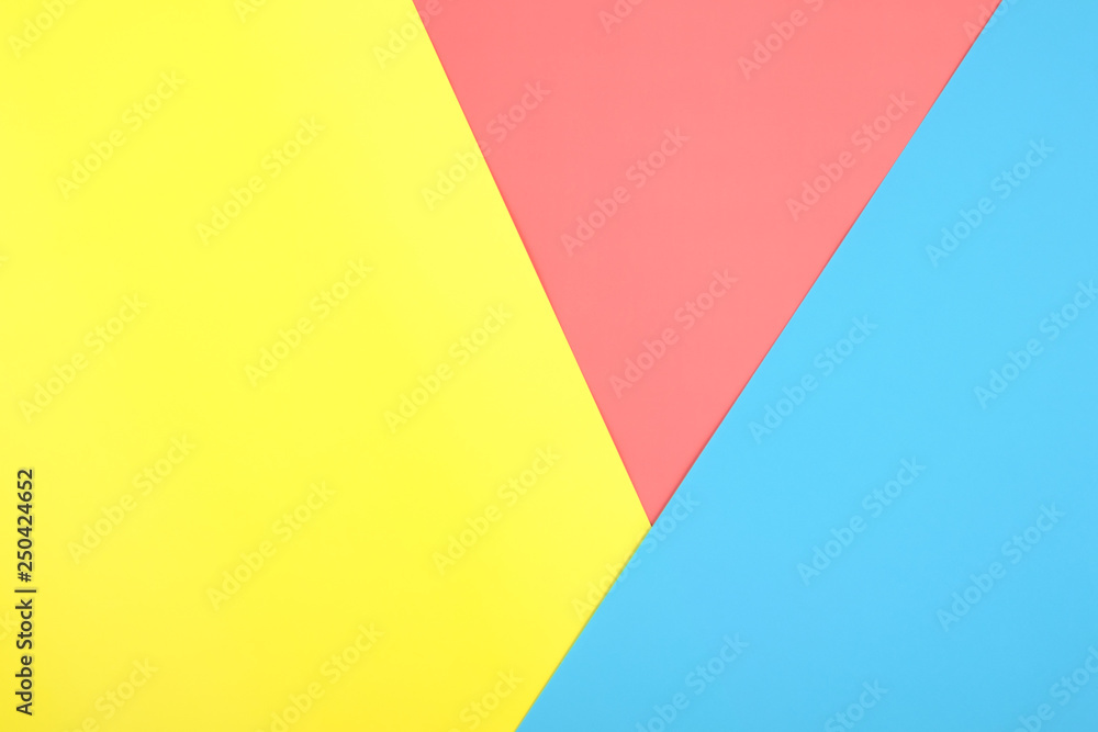 Abstract color paper geometric background