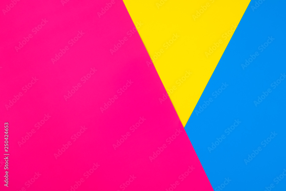 Abstract color paper geometric background