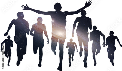 marathon runners
