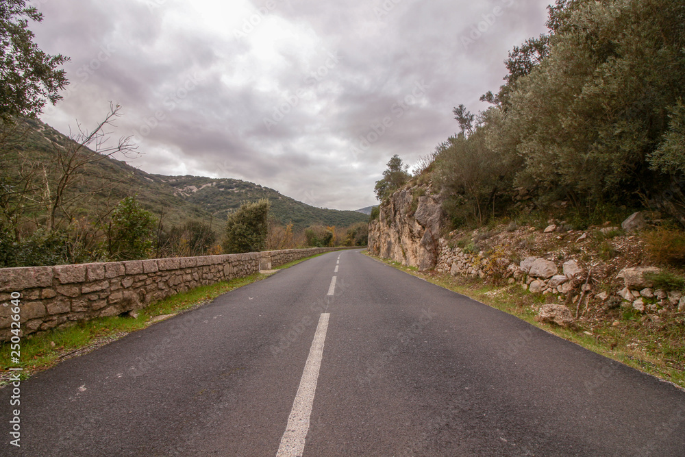 Fototapeta premium Road in mountains