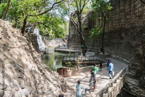 Rock Garden of Chandigarh, India