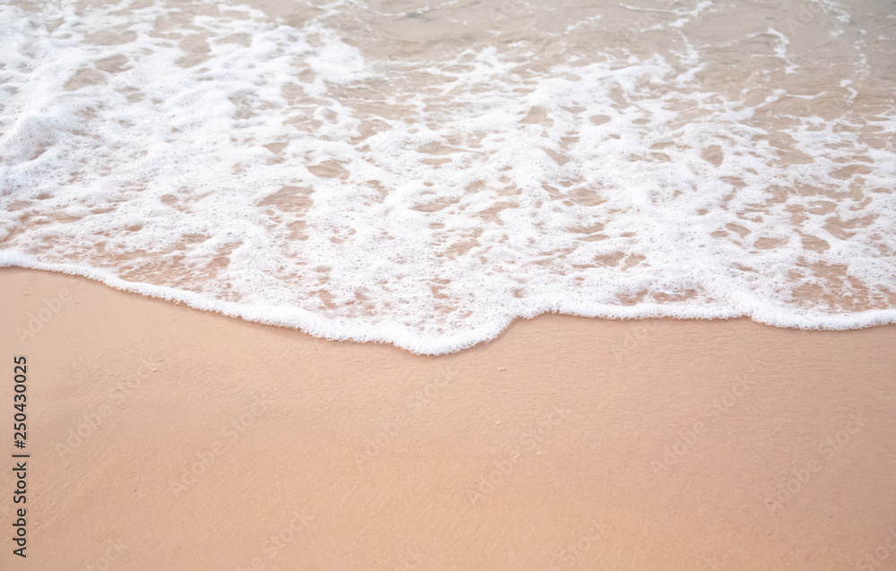 Wave & Sand beach background , holiday or relax in summer concept. Wave & Sand beach background , holiday or relax in summer concept.