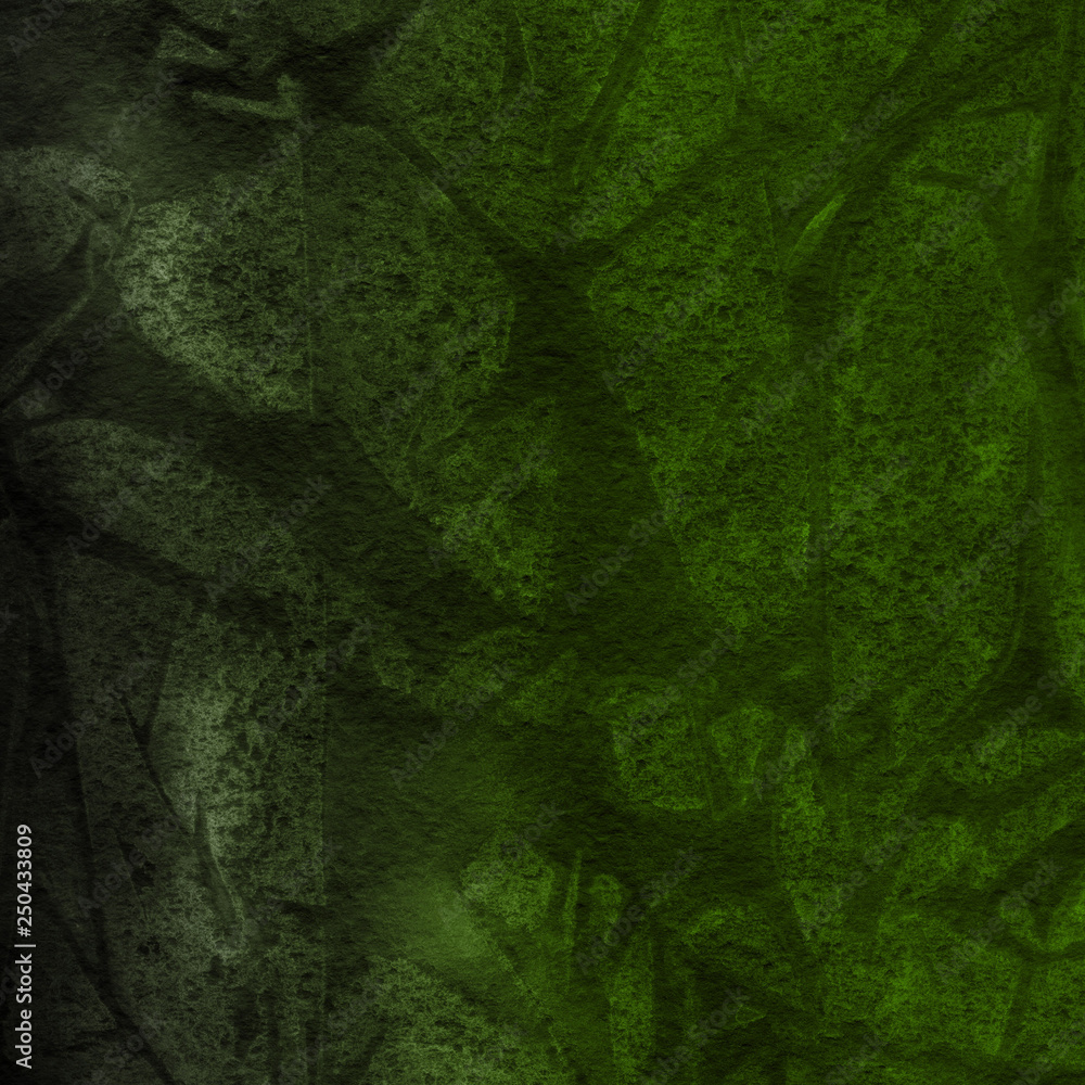 Green ink and watercolor textures on white paper background. Paint leaks and ombre effects. Hand painted abstract image. Green ink and watercolor textures on white paper background. Paint leaks and ombre effects. Hand painted abstract image.