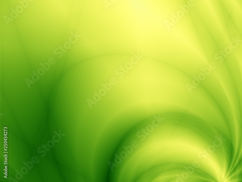Wave green nature floral art abstract background