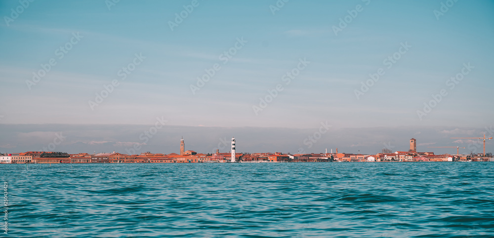 Murano island near Venice