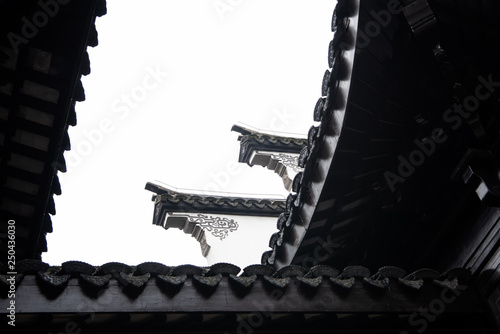 Horse head wall in Huizhou architecture
