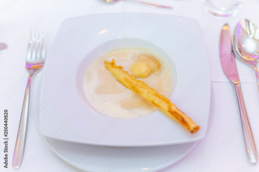 Spargelsuppe Spargelsuppe