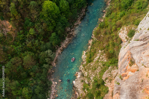 Rafting on the river Tara  Durmitor National Park  Montenegro