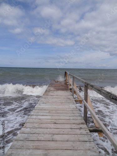 Holzsteg Ostsee