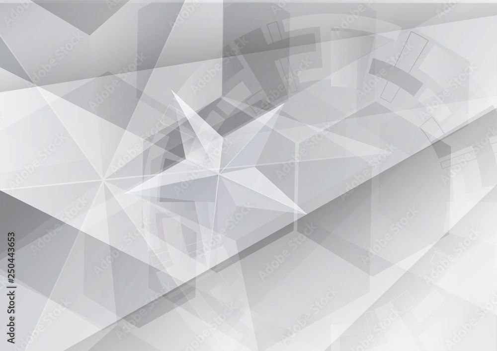 Abstract grey texture geometric. White and gray color technology modern futuristic background, vector illustration Abstract grey texture geometric. White and gray color technology modern futuristic background, vector illustration