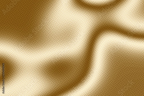 Gold fabric pattern and vin...