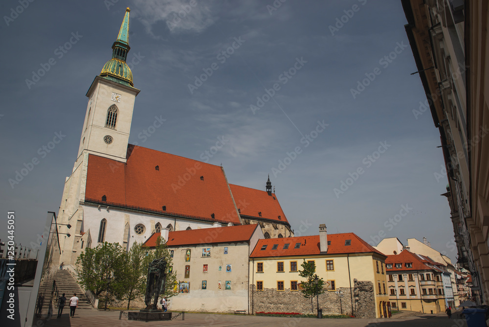 Ταπετσαρία Beautiful street,building of  Bratislava Downtown