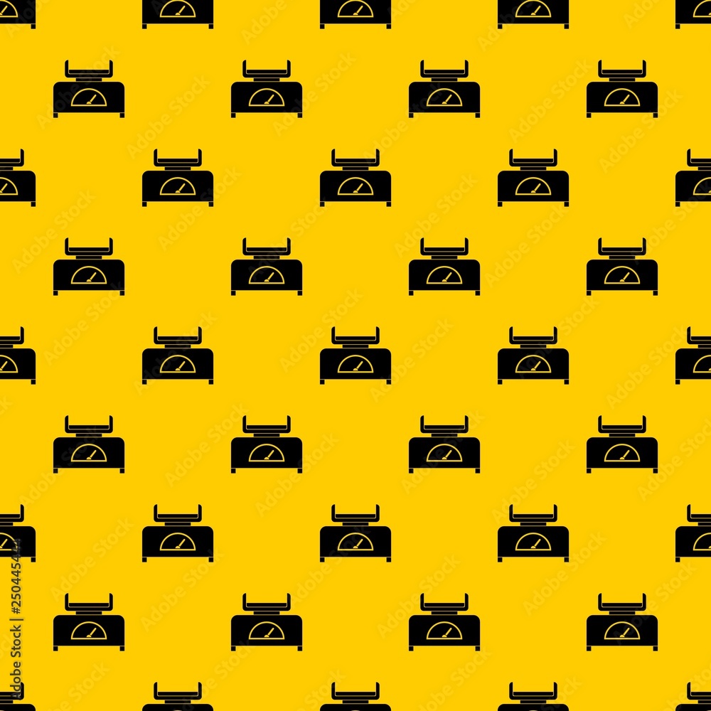Weight scale pattern seamless vector repeat geometric yellow for any design Weight scale pattern seamless vector repeat geometric yellow for any design