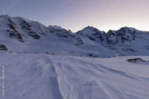 Winterlandschaft in den Alpen