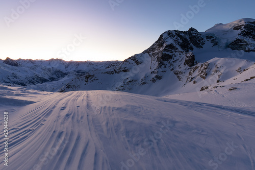 Winterlandschaft in den Alpen © Joseph Maniquet