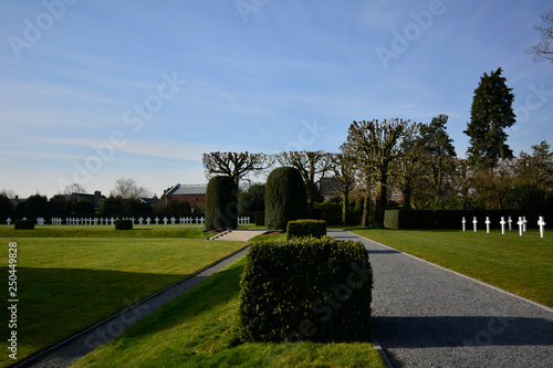 parc cemetery waregem photo