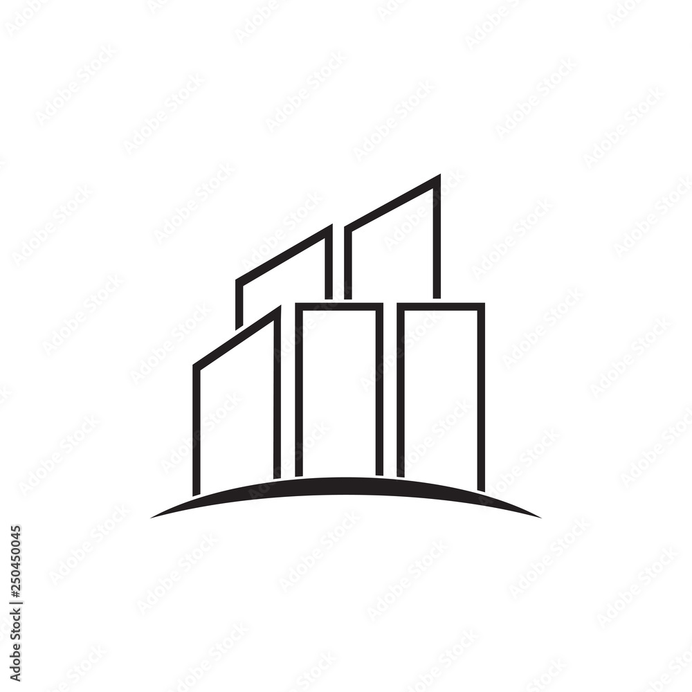 Building logo design vector template Building logo design vector template