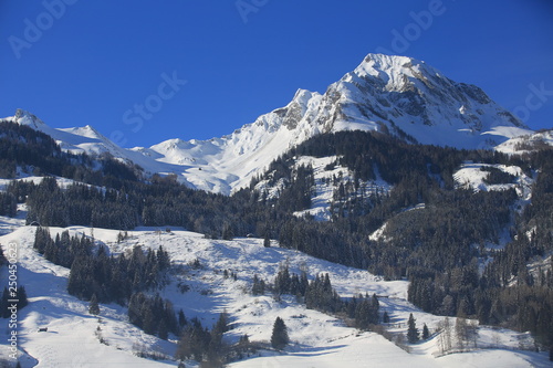 Konstfotografi the alps in austria mountain range