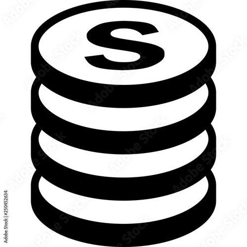 Stack of coins