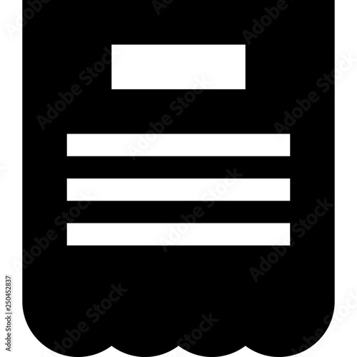 Retail transaction receipt
