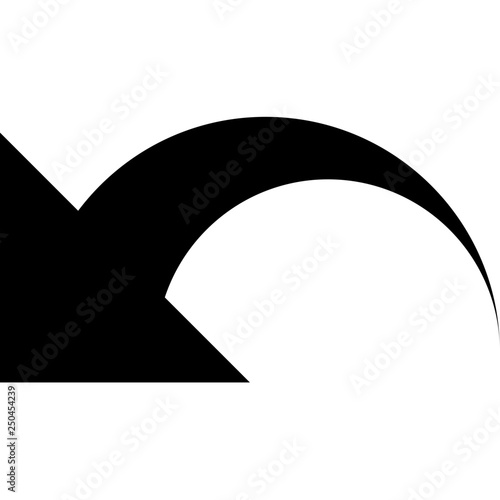 Undo arrow symbol