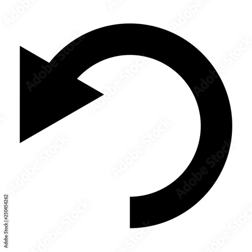 Recover arrow symbol
