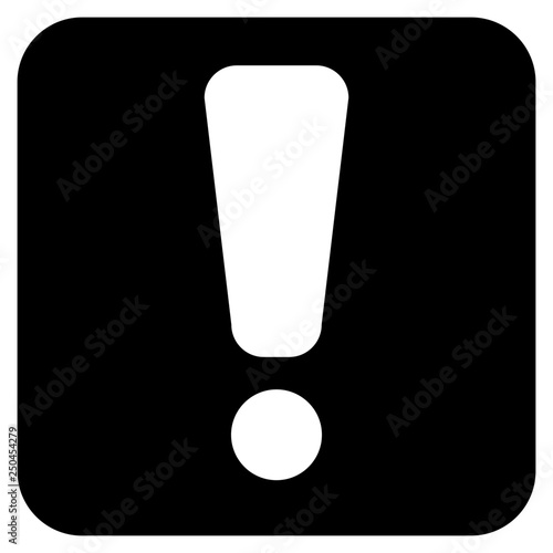 Caution or alert sign