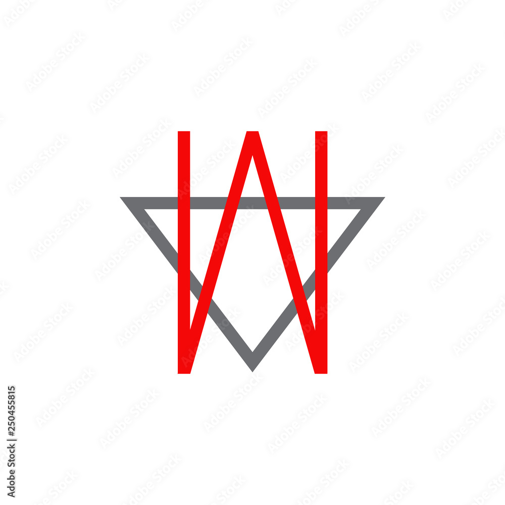 W letter logo design vector template W letter logo design vector template