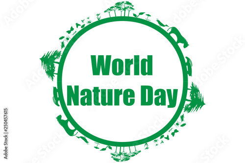 Día mundial de la naturaleza.