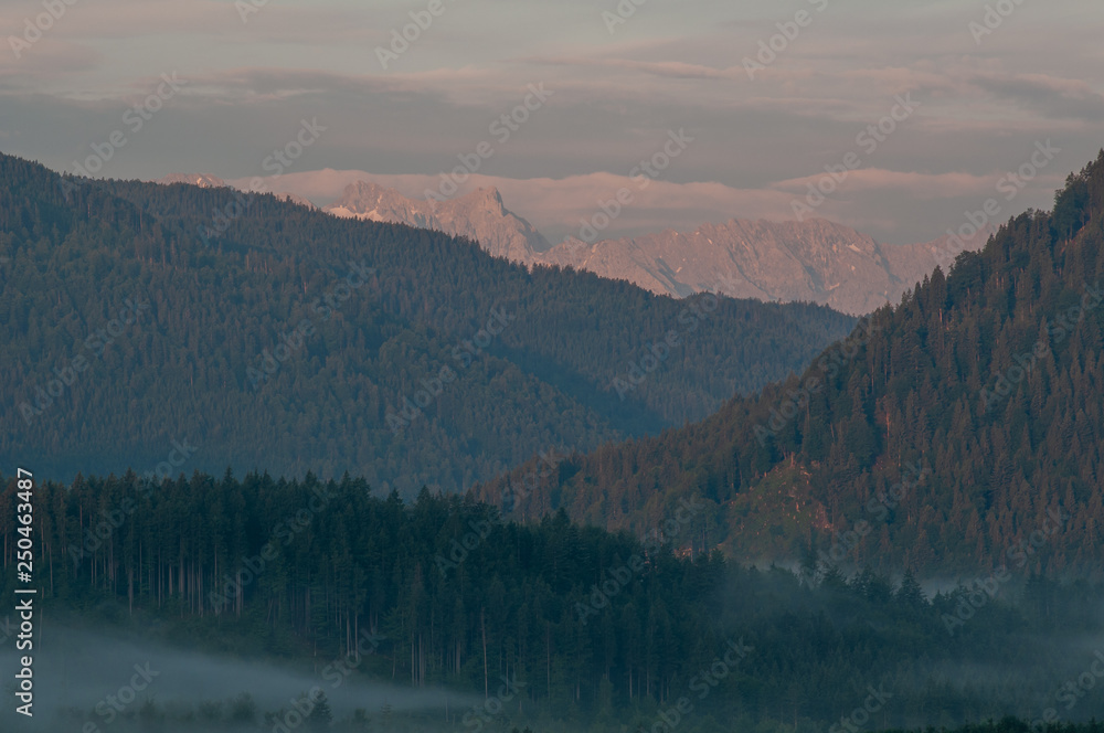 mountain landscape, alps