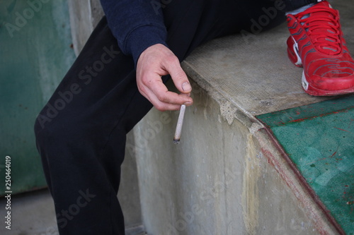 fumeur : tabac : danger photo