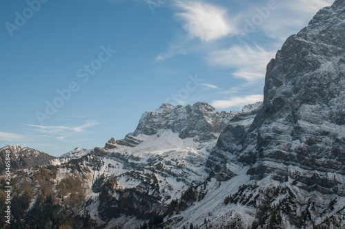 mountain landscape, alps, ahornboden