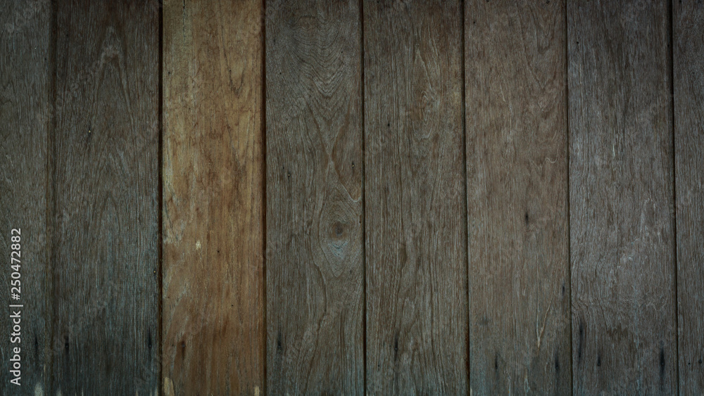Fototapeta premium brown wood plank texture of barn wall background