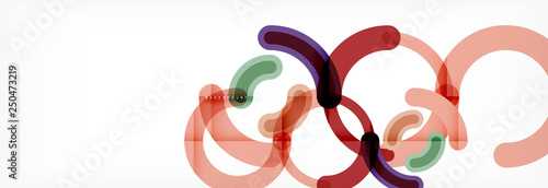 Circular lines design background