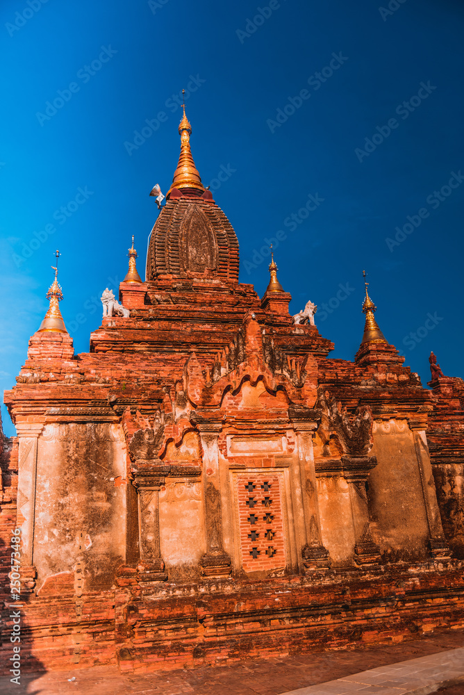 temples in Bagan, Myanmar
