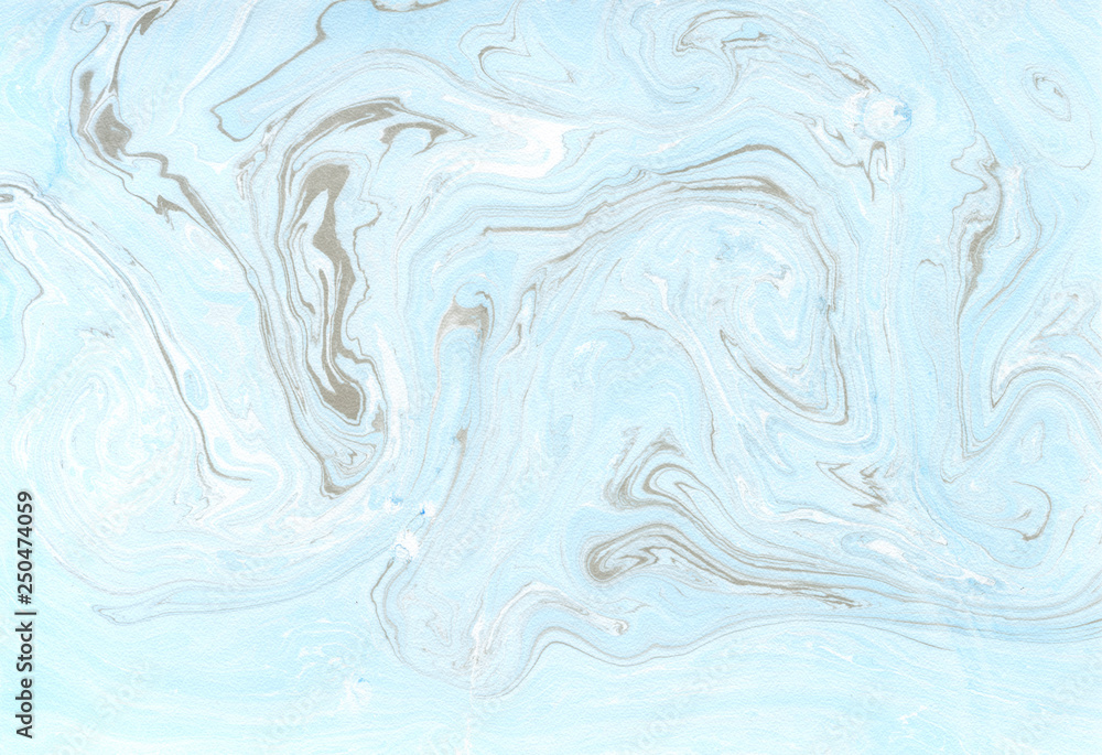 Fototapeta premium Marble background. Handmade abstract texture